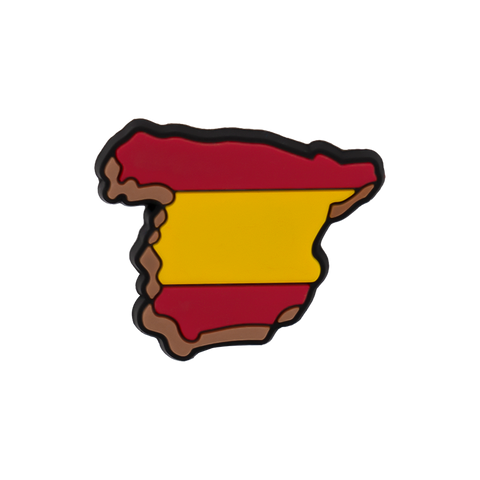 Spain Map Flag