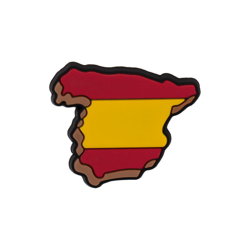 Spain Map Flag