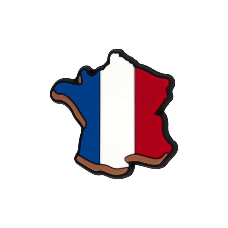 France Map Flag